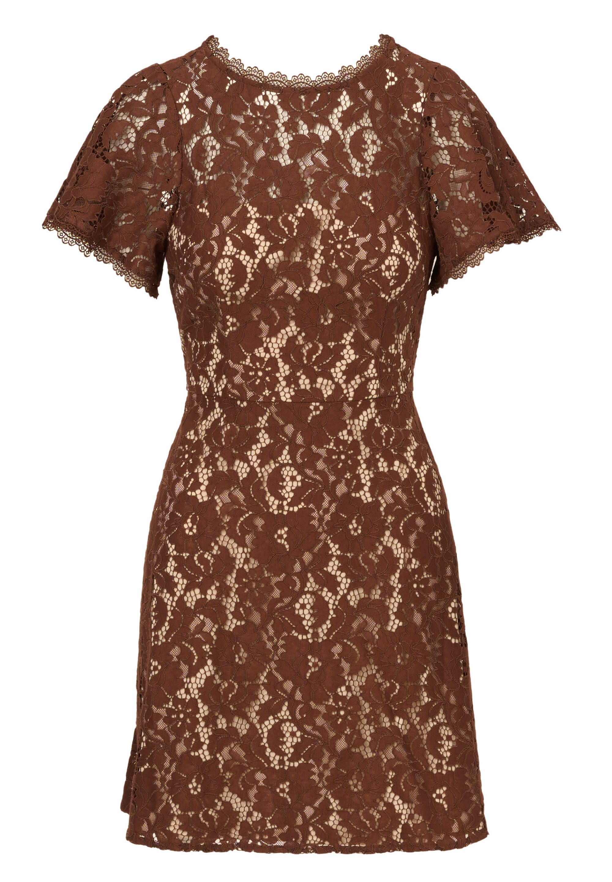 Adrianna Papell Abendkleid Lace Flounce Short Dress Romantisch, raffiniert, günstig online kaufen