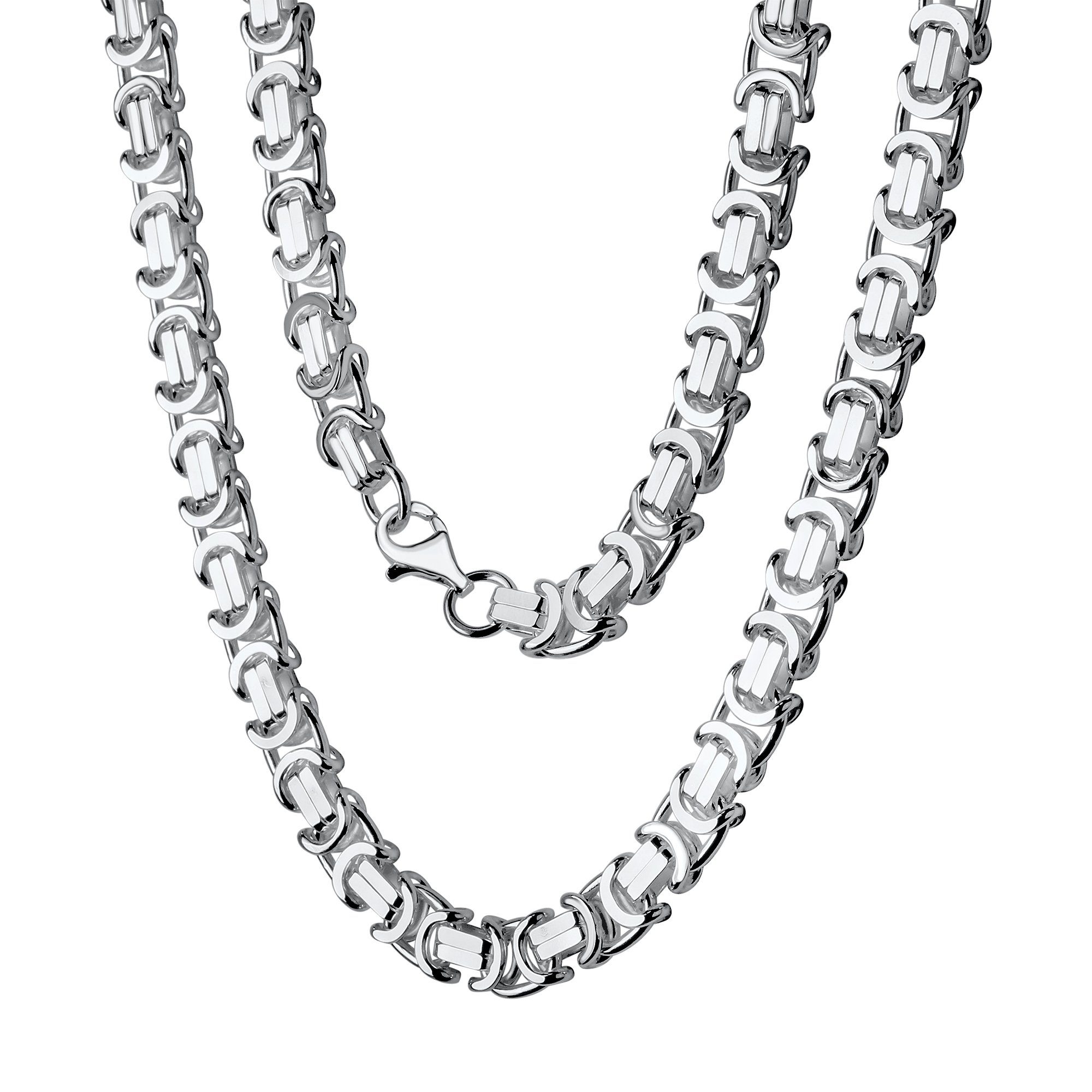 Silber Collierkettchen 60 Etruskerkette Vivance Sterling weiß 925/- cm