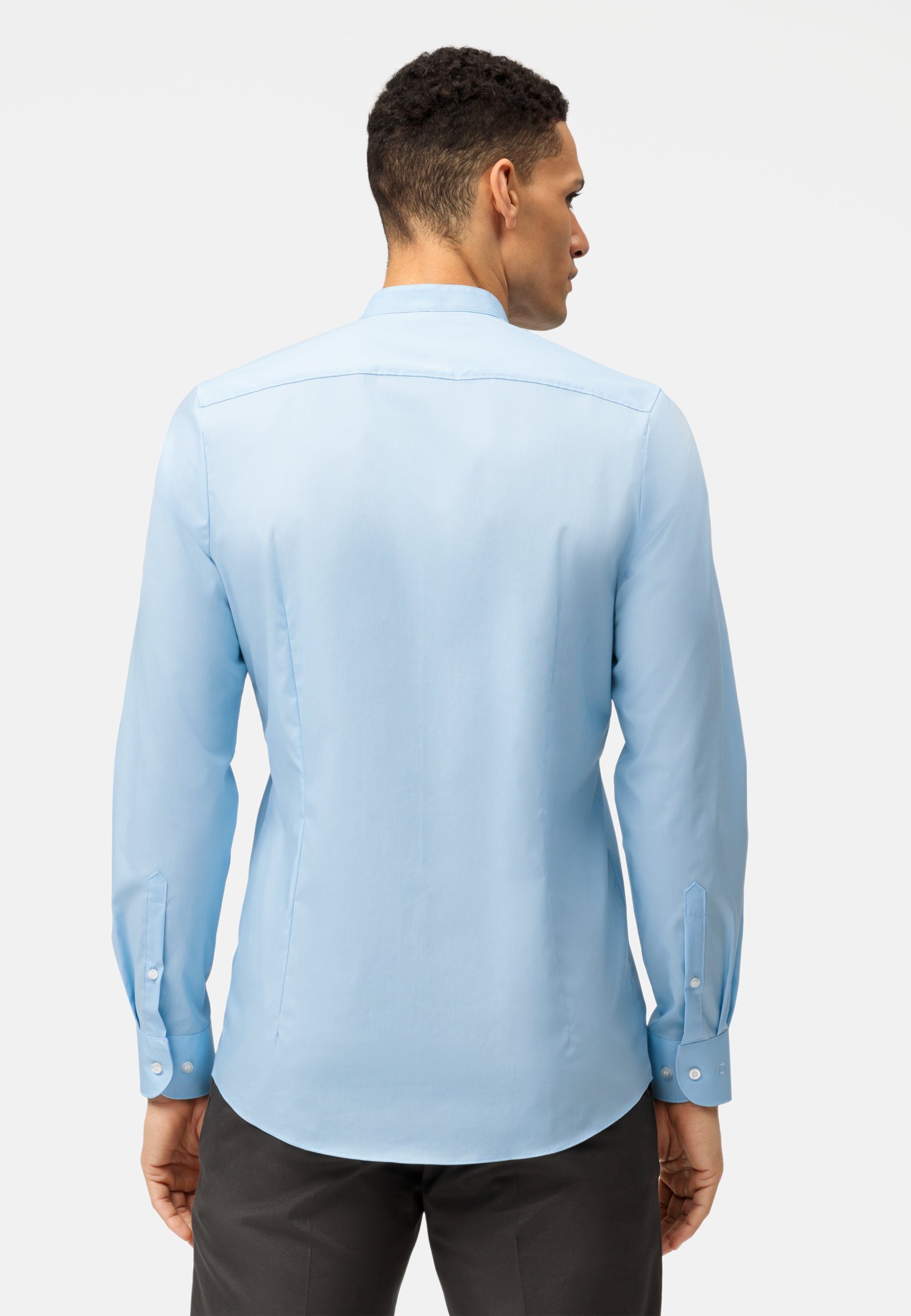 OLYMP Businesshemd OLYMP Level Five, body fit, Businesshemd, Stehkragen