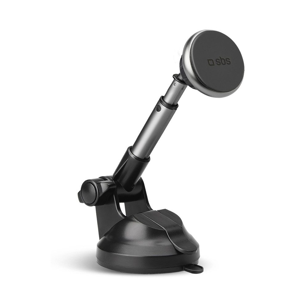 sbs Handy-Halterung Magnethalterung Teleskoparm Saugnapfhalter, (Spar-Set, 1-tlg., 8-16 cm ausziehbar, MagSafe-kompatibel, Teleskoparm, 360° drehbar)