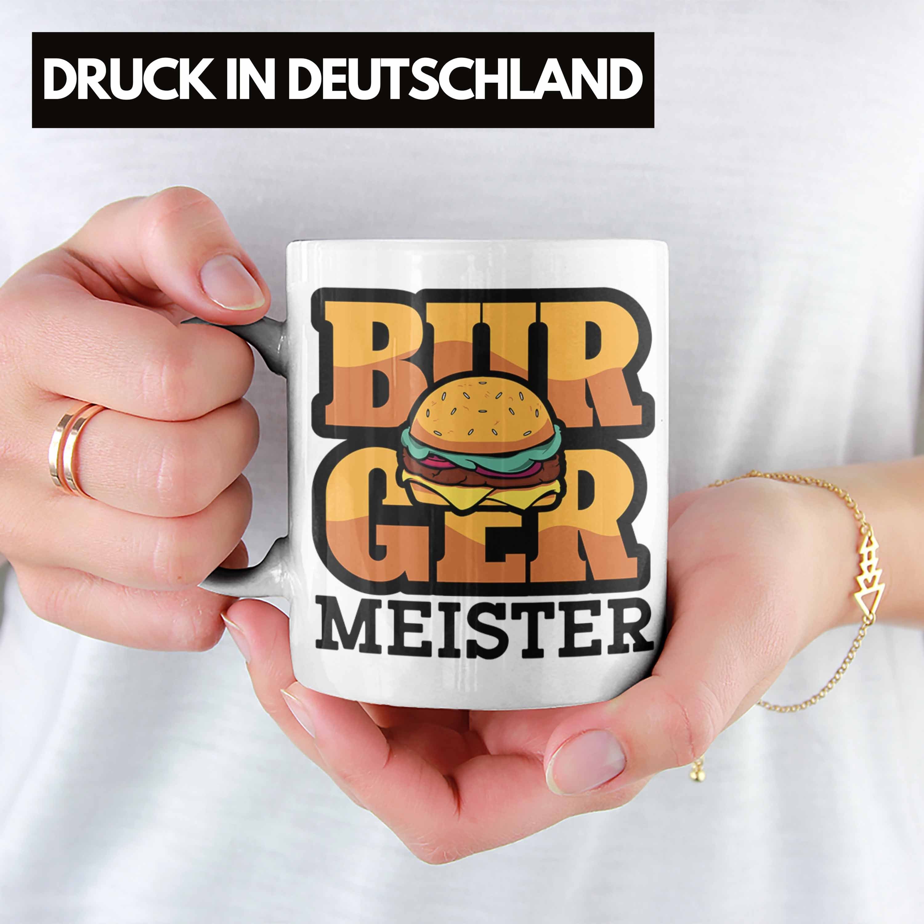 Tasse Burger Tasse Sommer G Geschenk Weiss Spruch Grillen Liebhaber Meister Burger Trendation