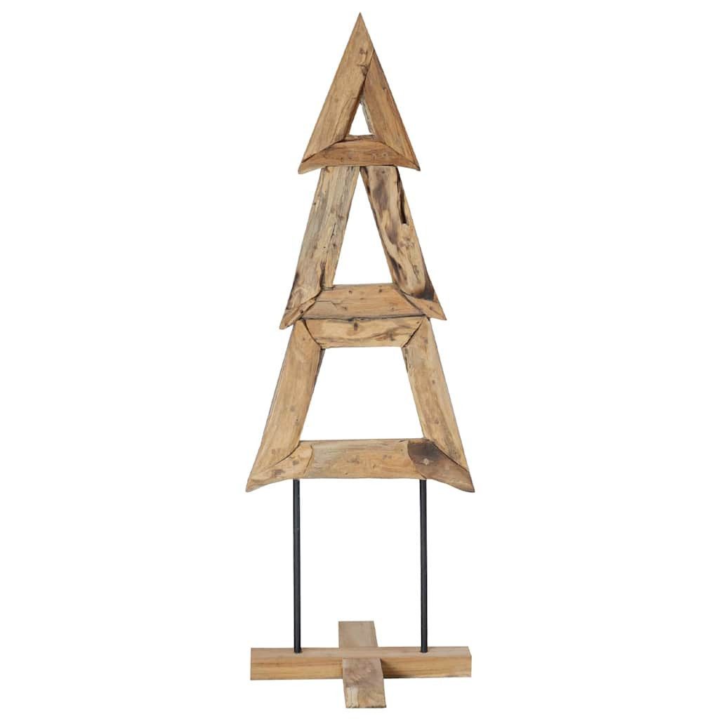 Künstlicher Weihnachtsbaum Weihnachtsbaum mit Ständer Braun 120 cm Massivholz