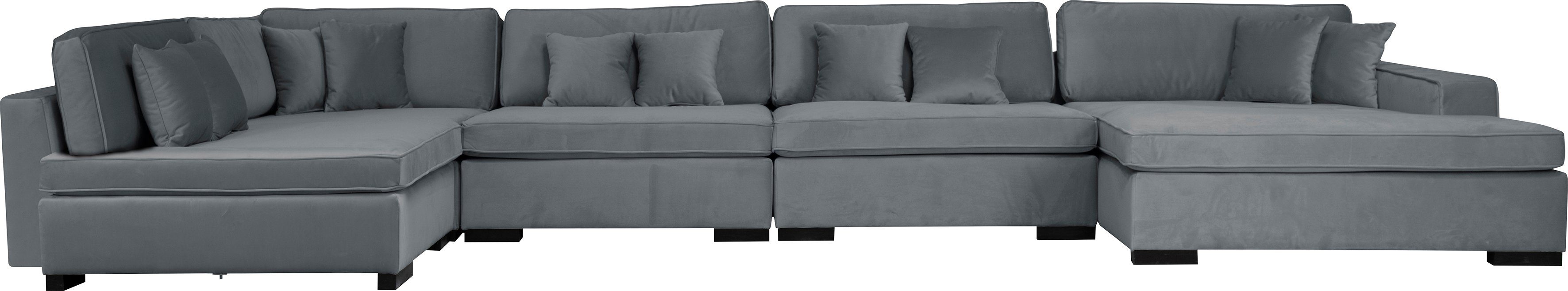Home affaire Wohnlandschaft Skara U-Form, Lounge-Sofa günstig online kaufen
