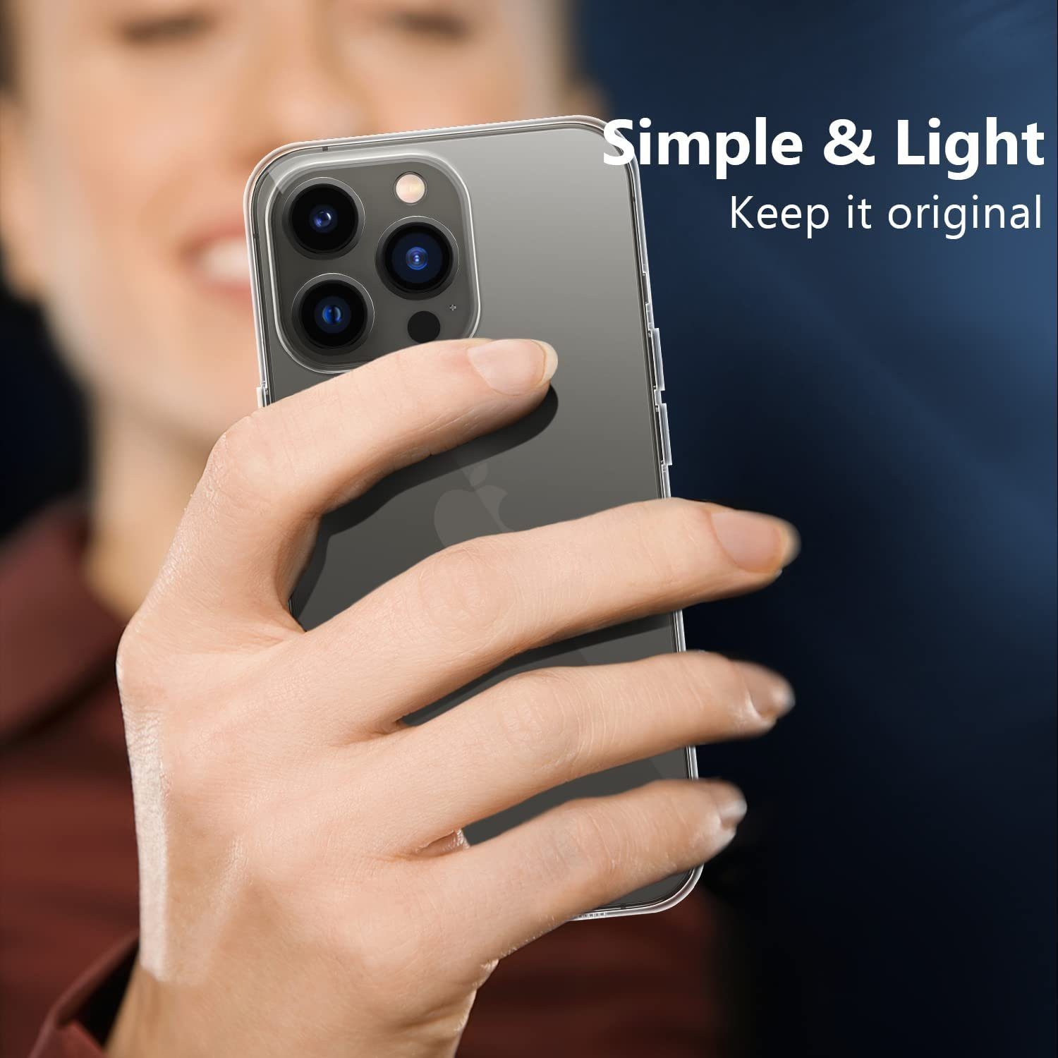 MSM Handyhülle Hülle für Apple iPhone 14 / Pro / Max / Plus Silikon Schutz Case Klar