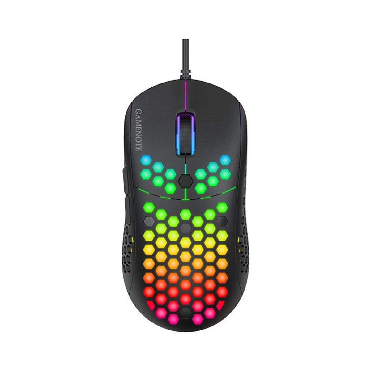 Havit Gaming Maus RGB USB-Schnittstelle 1000-10000 DPI Schwarz Gaming-Maus