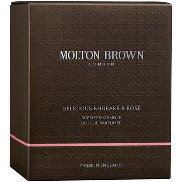 Molton Brown Duftkerze Delicious Rhubarb & Rose Single Wick Candle