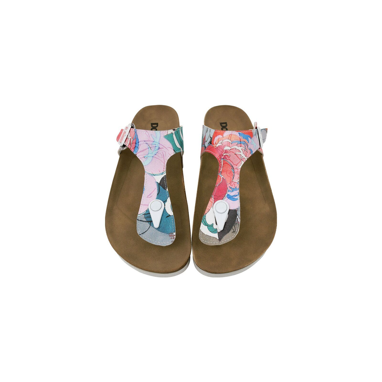 DOGO Lila Zehentrenner Hello Damen Sandalen Zehentrenner Handgefertigt günstig online kaufen