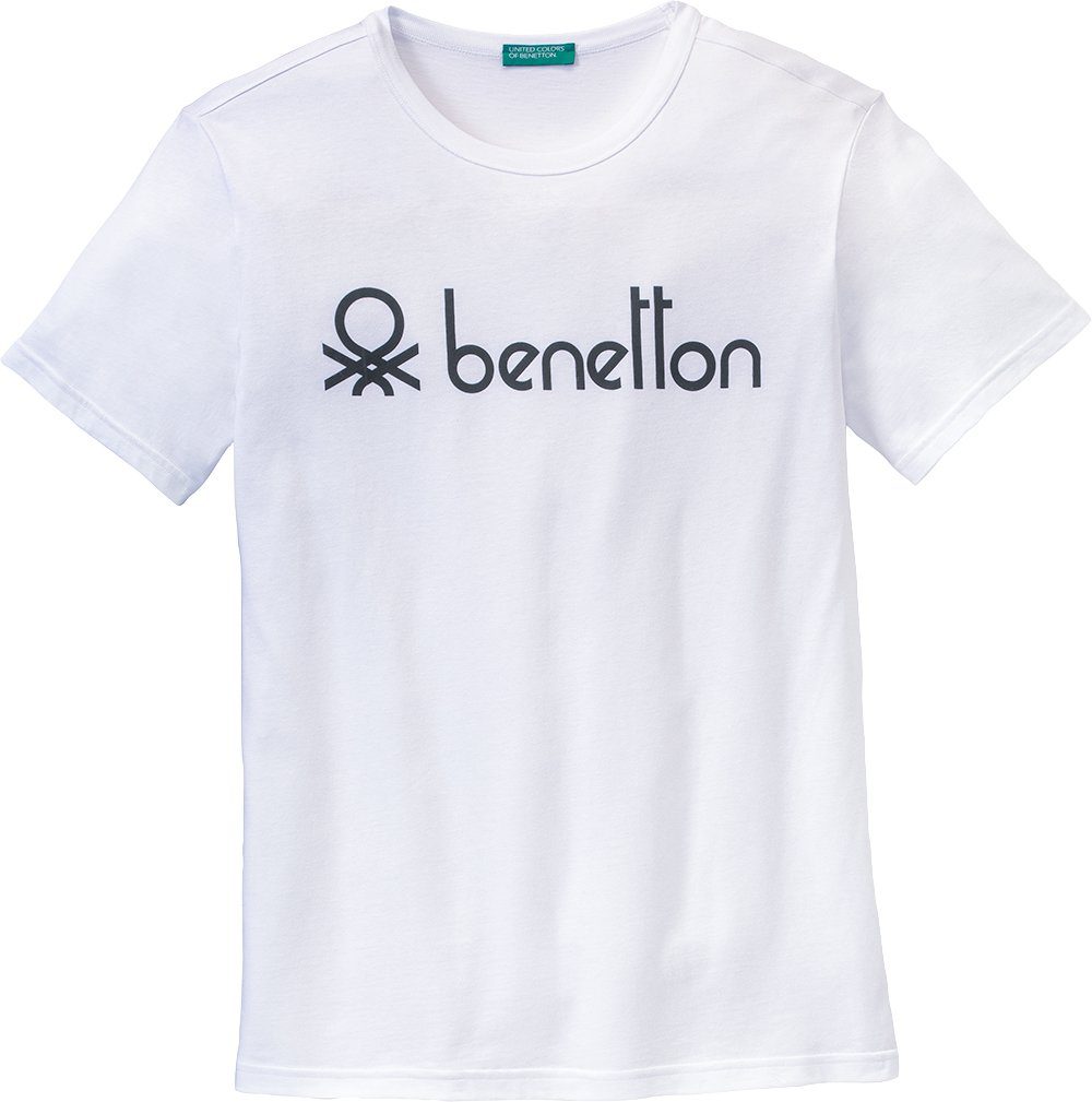 T-Shirt United Baumwolle weiß Colors aus Benetton of
