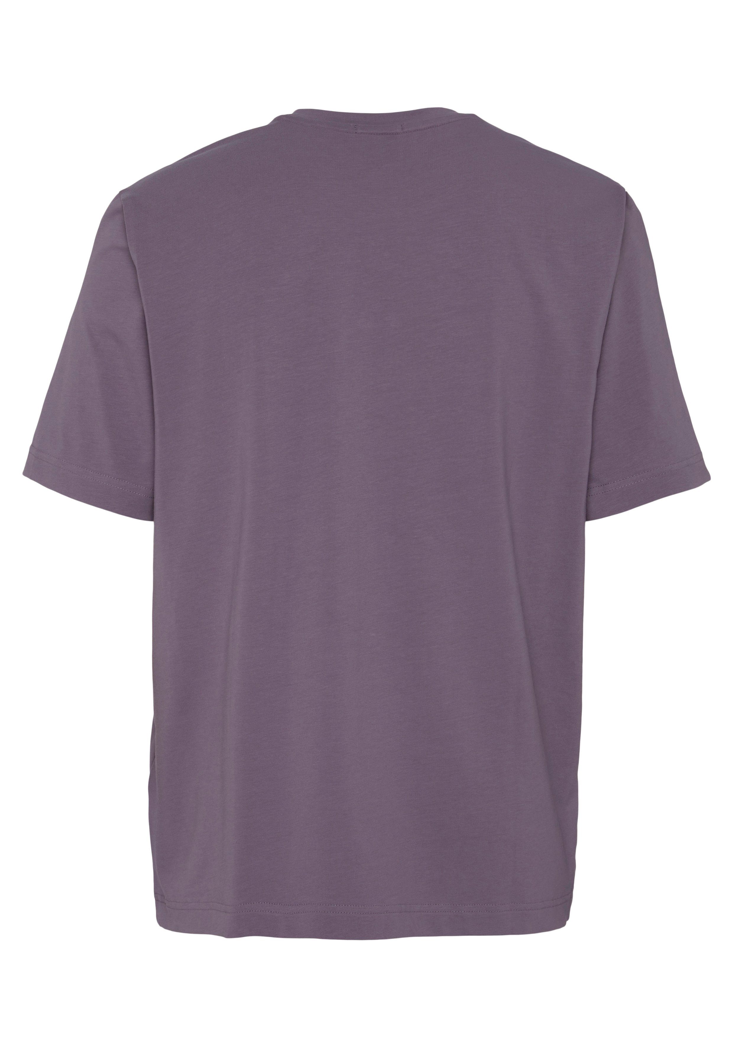 511 TChup Rundhalsausschnitt BOSS Medium mit Purple ORANGE T-Shirt