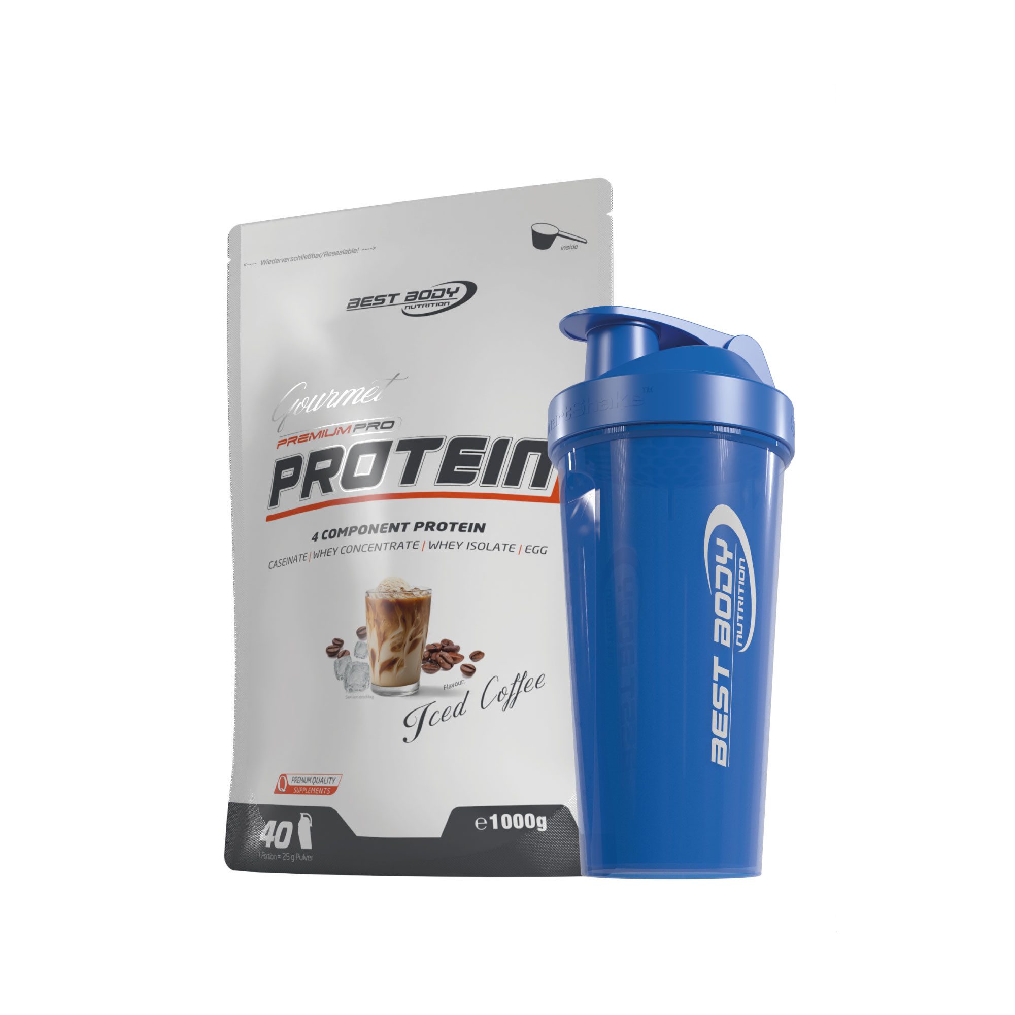 Best Body Nutrition 250 g - 1 kg Gourmet Protein Bundle Pulver, 1000 g