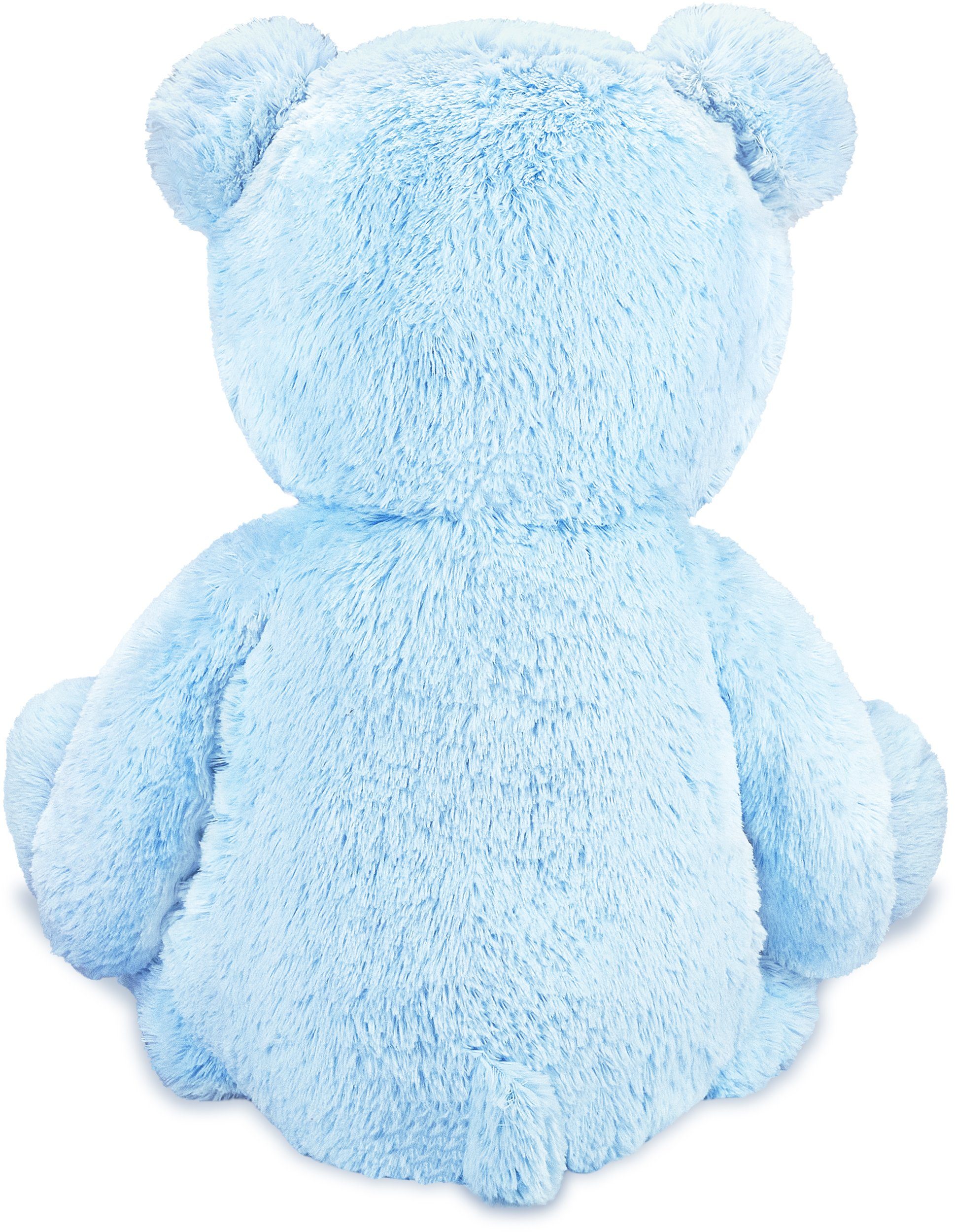 BRUBAKER Kuscheltier XXL Teddybär mit Schleife (1-St), 100 cm großer Teddy Bär, Stofftier Plüschtier