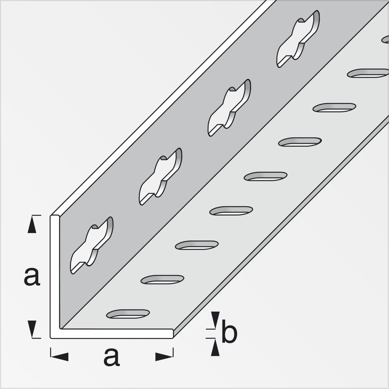 alfer mm alfer m, Winkelverbinder Stahl verzinkt Winkel 1 35.5