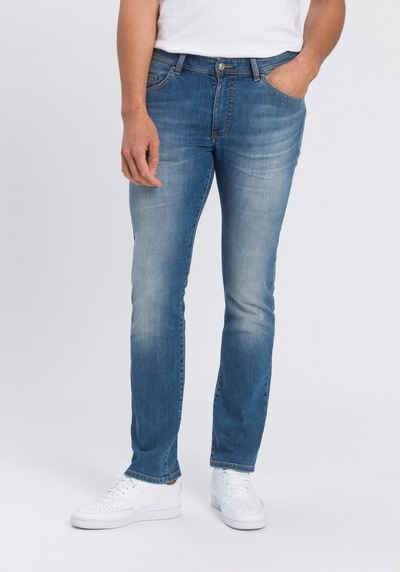 TOM TAILOR Polo Team 5-Pocket-Jeans »DAVIS« mit used Waschung
