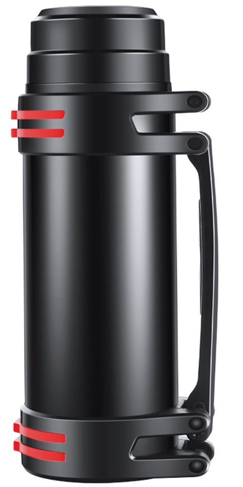 Isolierflasche Kaffee-Thermoskanne mit großem Fassungsvermögen, heiß und kalt