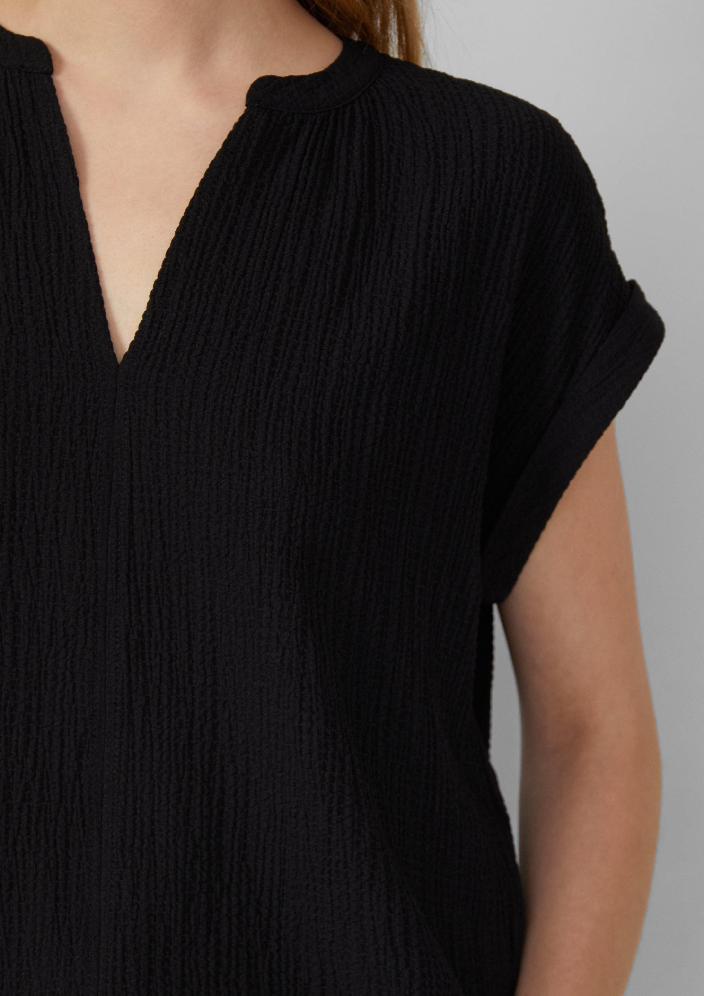 s.Oliver Blusentop Strukturierte Bluse aus Viskosemix günstig online kaufen