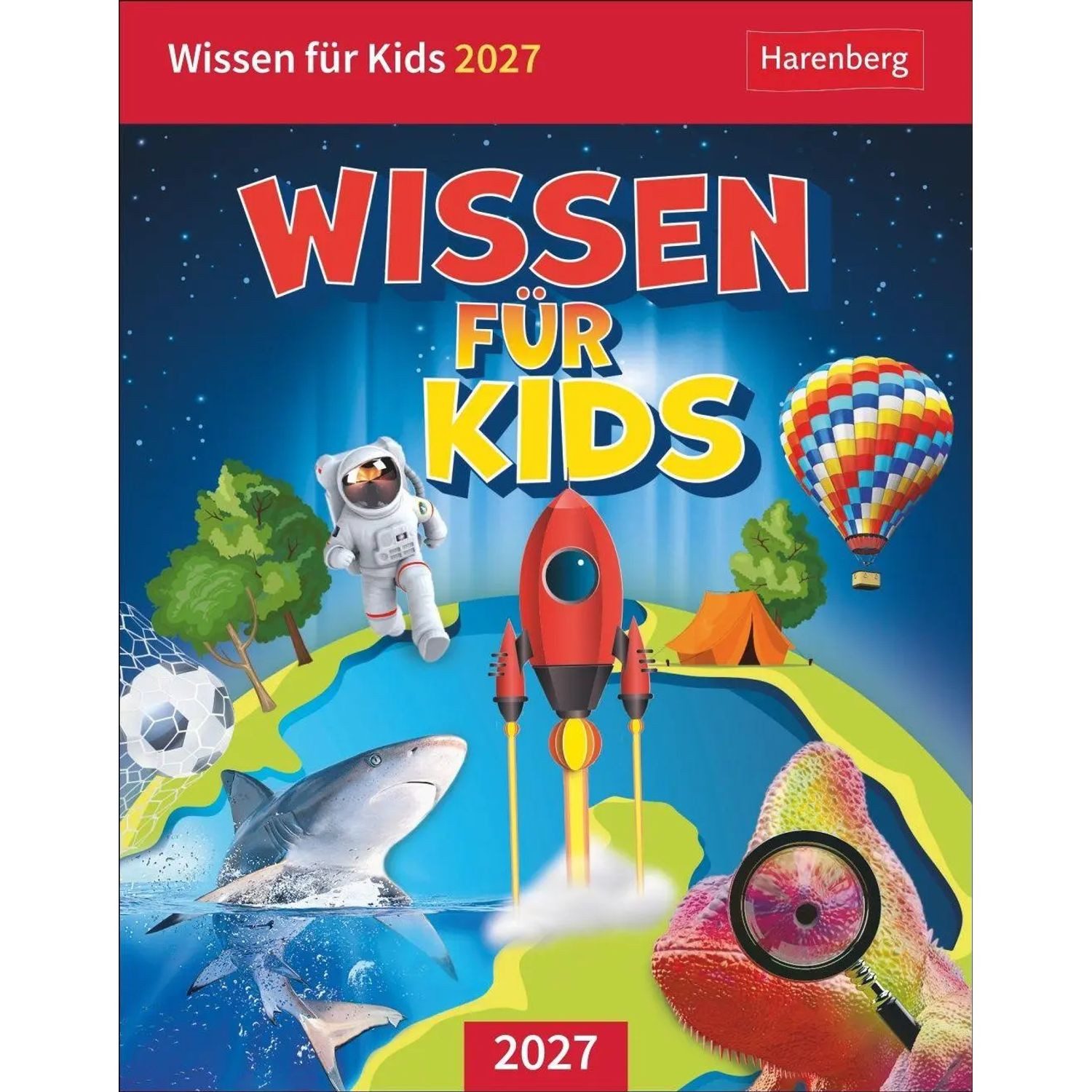 Harenberg Kalender Verlag Abreißkalender Wissen für Kids Tagesabreißkalender 2027