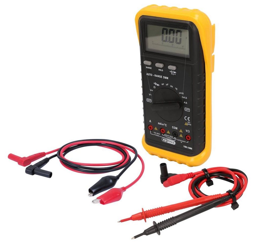 Thumbnail - KS Tools Multimeter Digital Multimeter inkl. Prüfspitzen und