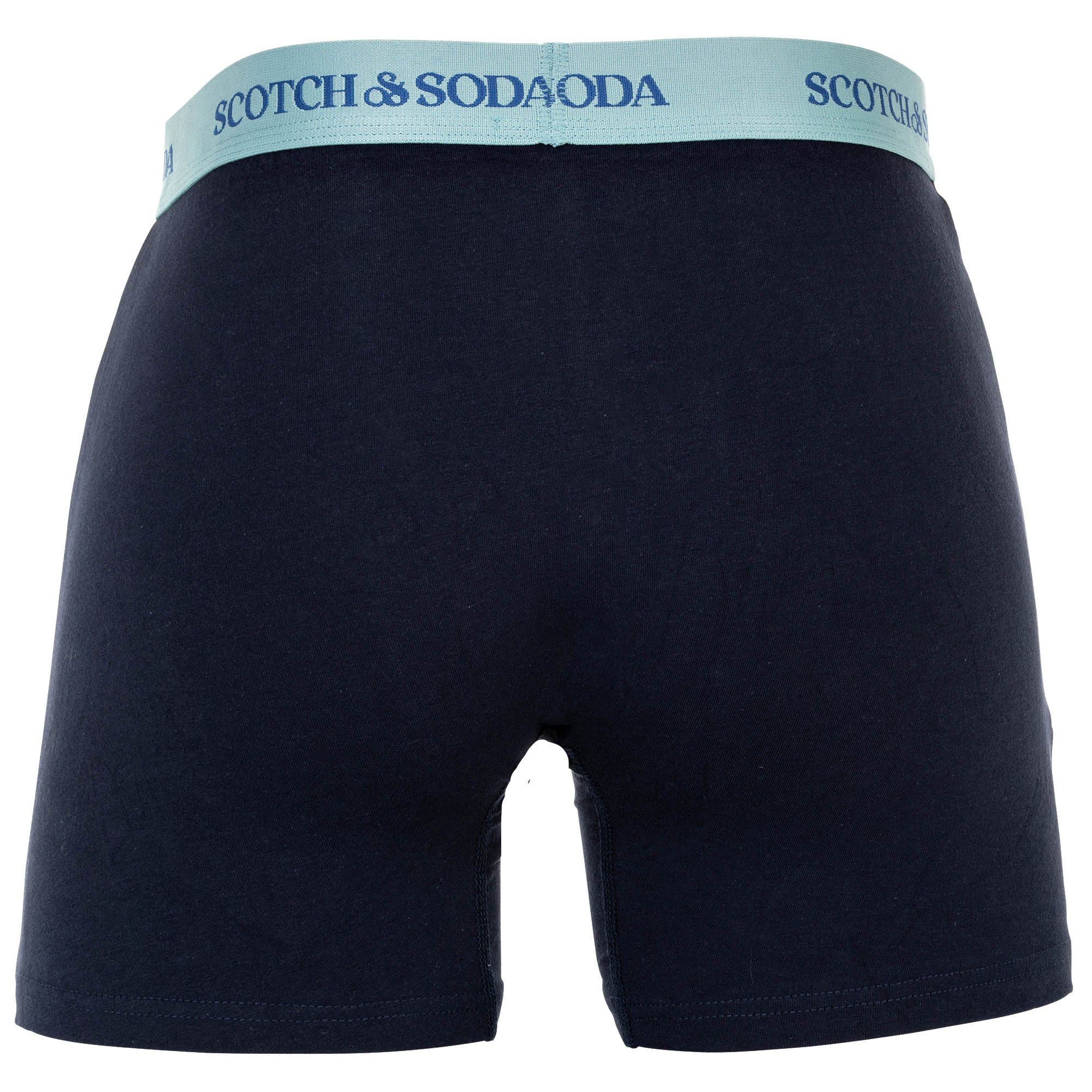 Scotch & Soda Boxer Herren Boxershort 3er Pack Baumwolle (Packung, 3er Pack)