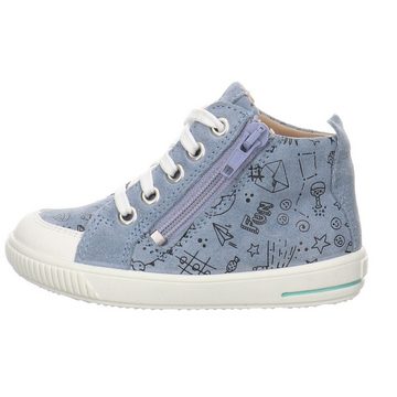 Superfit Moppy High-Top Sneaker Veloursleder gemustert Sneaker Veloursleder