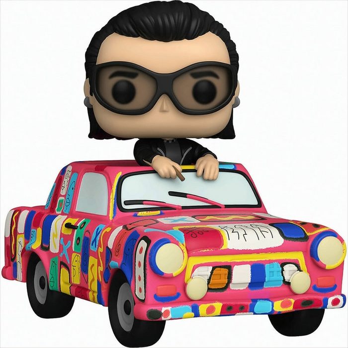 Funko Spielfigur POP Rides - U2 ZooTV - Bono with Achtung Baby Car