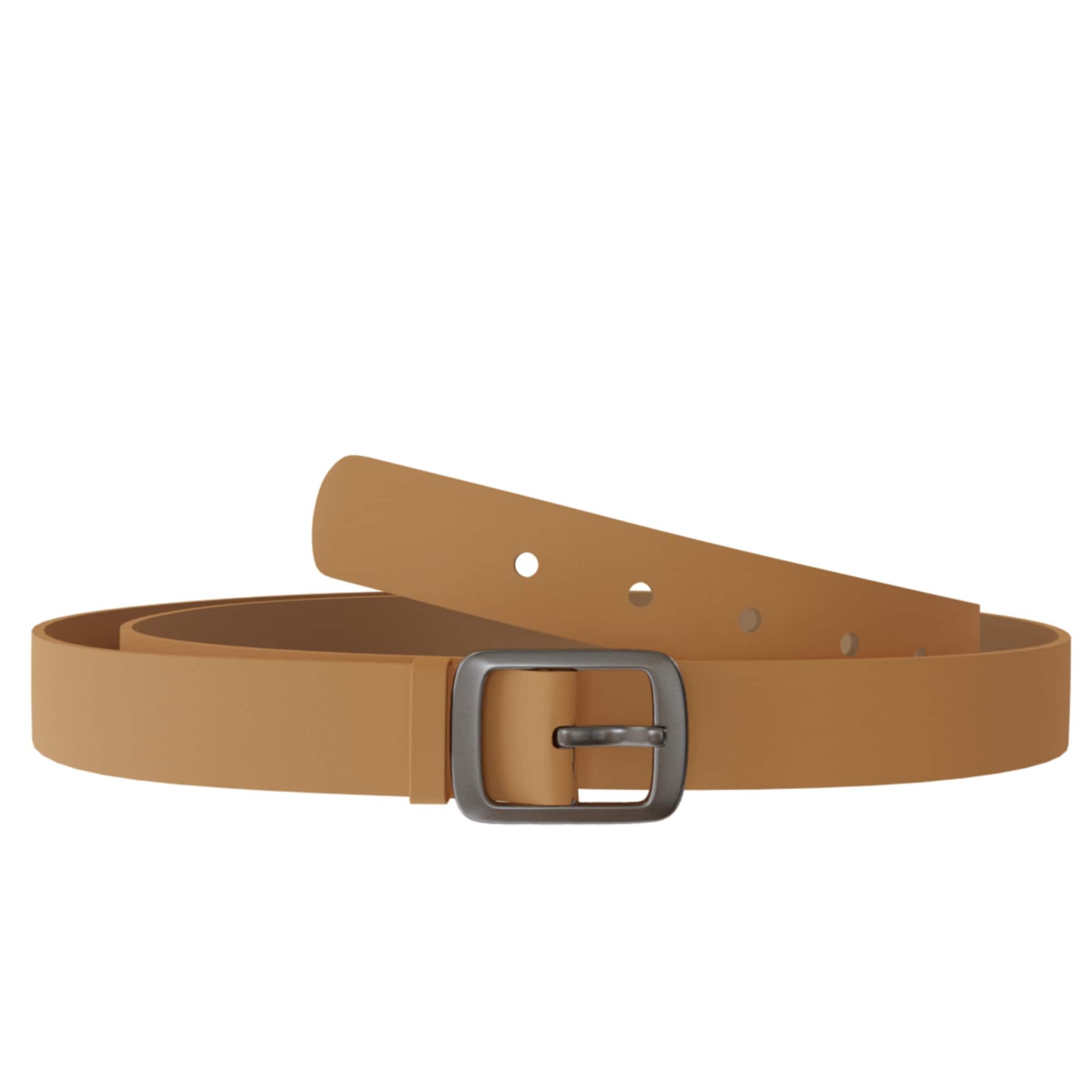 KMISSO Ledergürtel Damen Leder Gürtel Verstellbar Rechteckiger Rahmenschlie günstig online kaufen