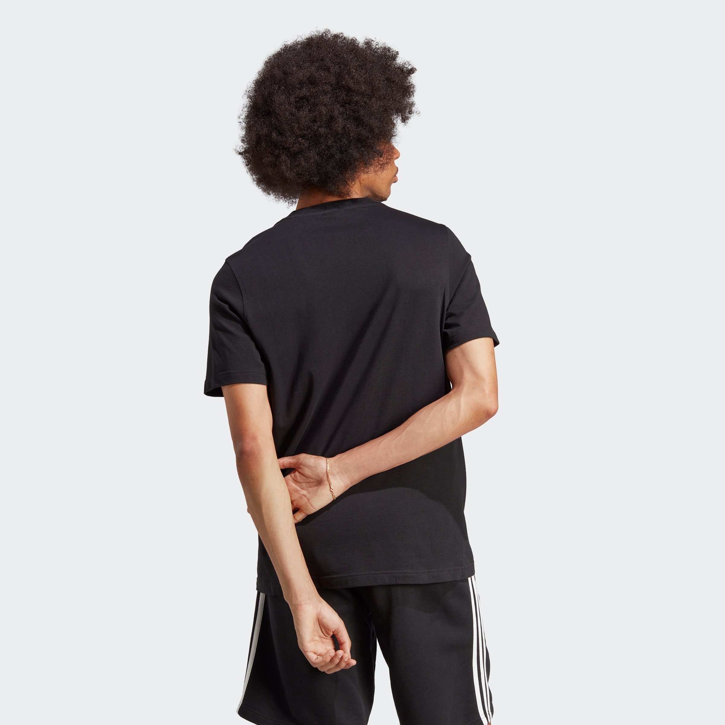 adidas Originals CLASSICS TREFOIL ADICOLOR Black T-Shirt