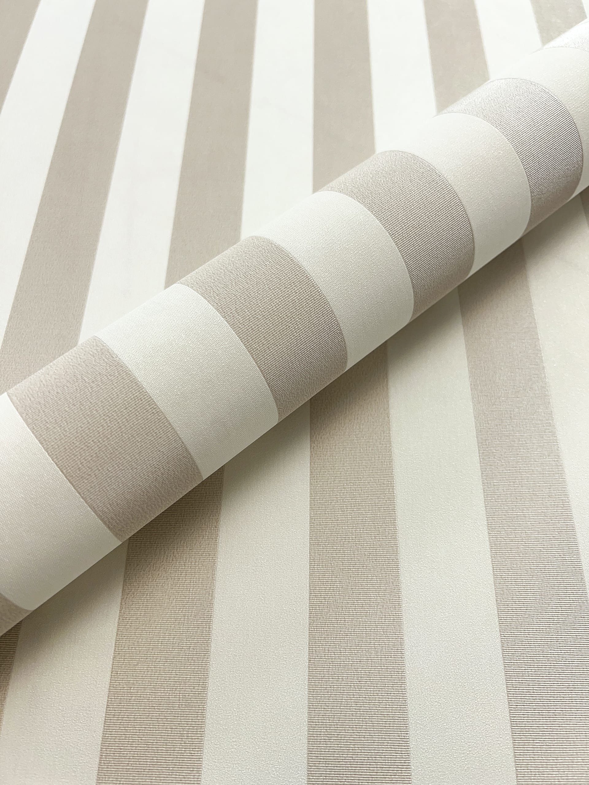Newroom Vliestapete, Beige Tapete Modern Streifen günstig online kaufen