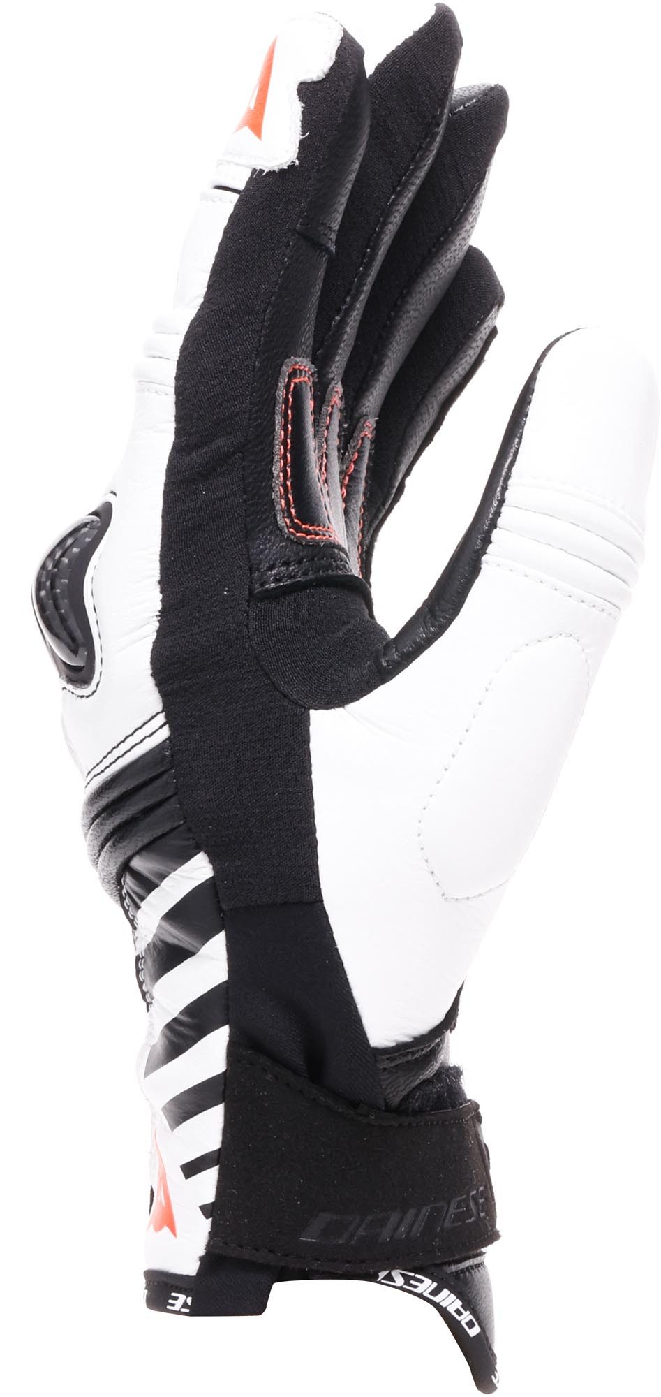 Dainese Motorradhandschuhe Reacto Carbon Short Damen-Motorradhandschuhe perforiert,Touchscreenbedienung möglich