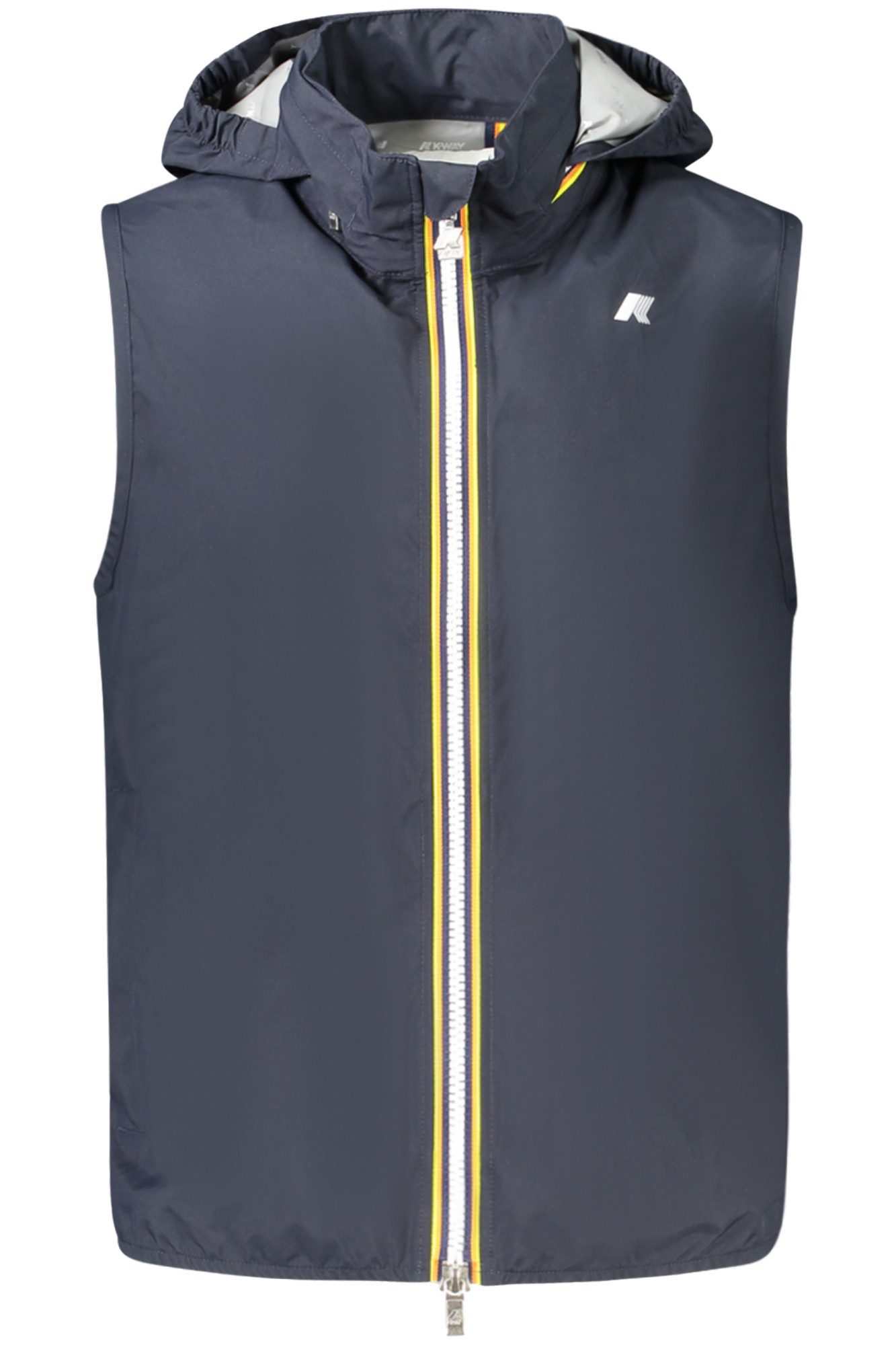 K-Way Outdoorjacke Herren Weste Blau mit Kapuze: Stilvolles Design und Praktikabilität