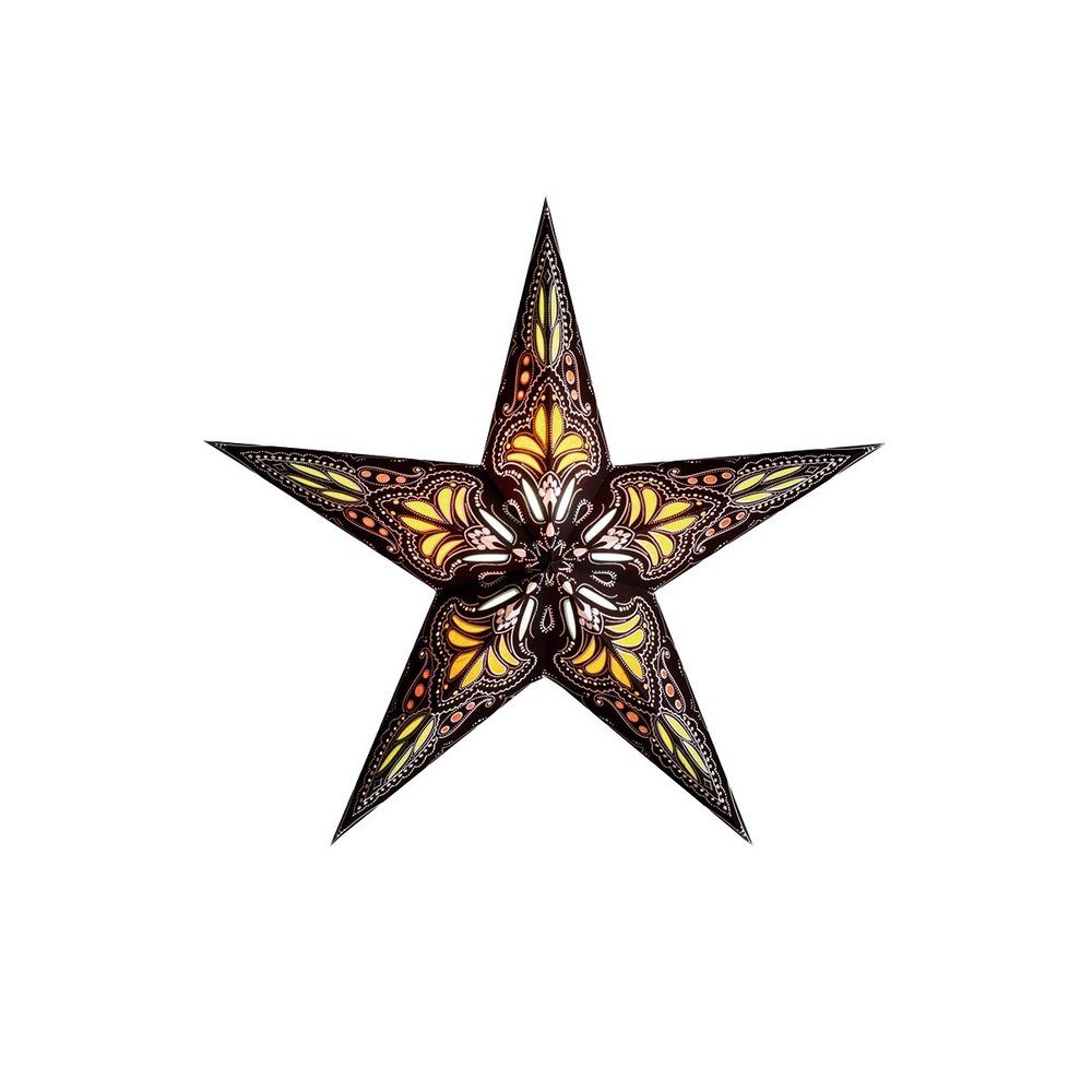 Hängedekoration Starlightz, jaipur, brown, yellow
