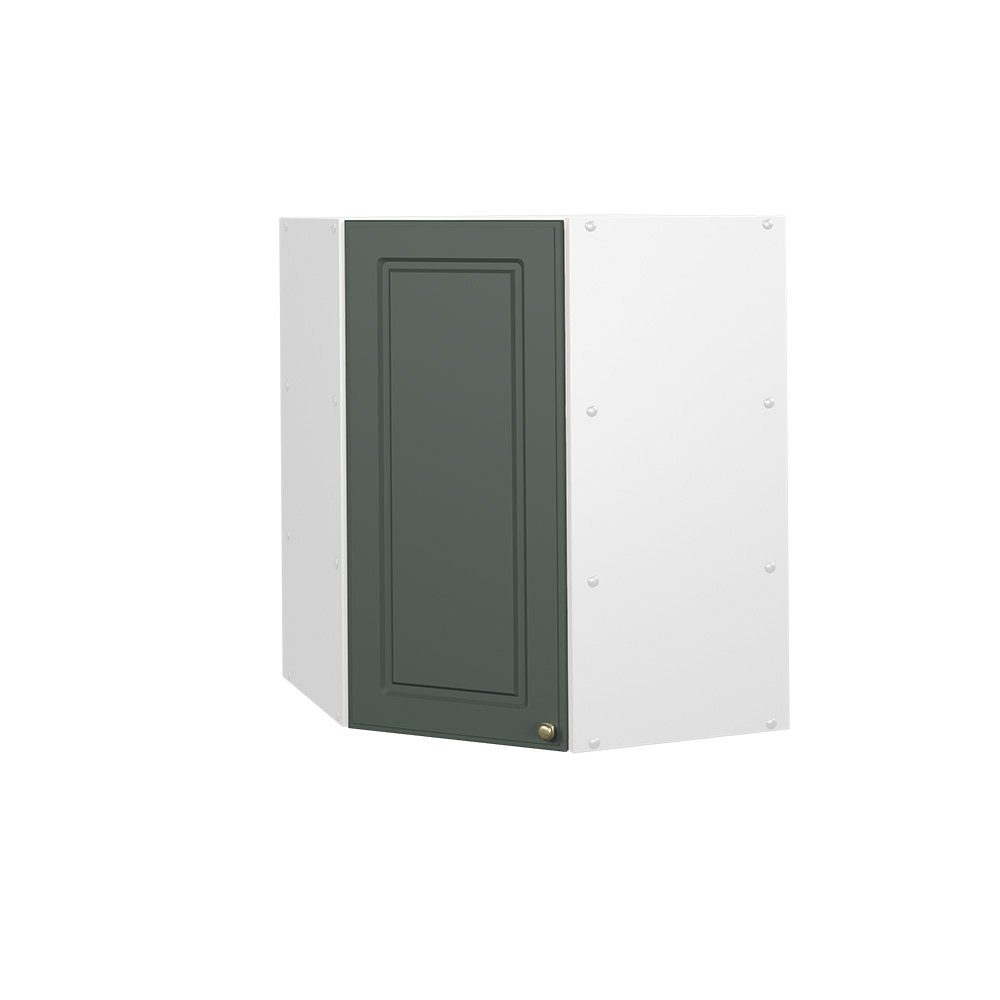 Vicco Eckhängeschrank Fame-Line, Grün-Gold Landhaus/Weiß, 57 günstig online kaufen