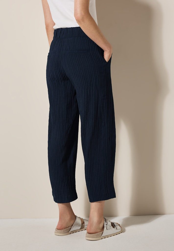 CECIL Stoffhose Style Neele im Loose Fit, Stukturhose günstig online kaufen