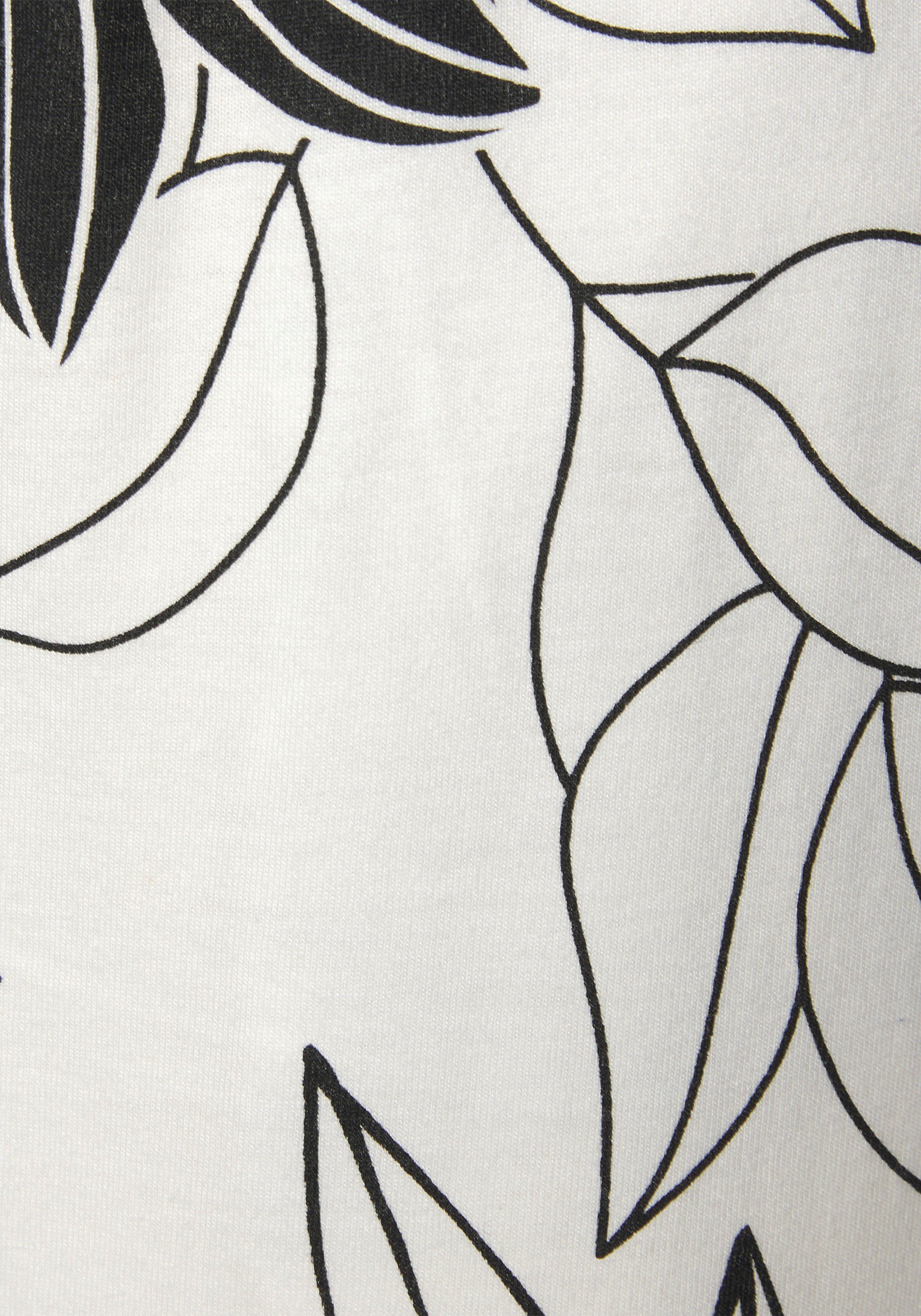 LASCANA Schlafhose mit floralem Druck