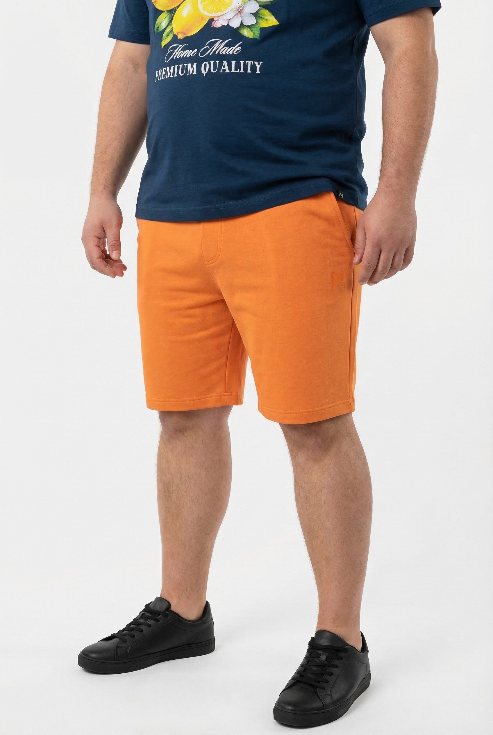 Men Plus Bermudas Sweatbermuda Basic Elastikbund