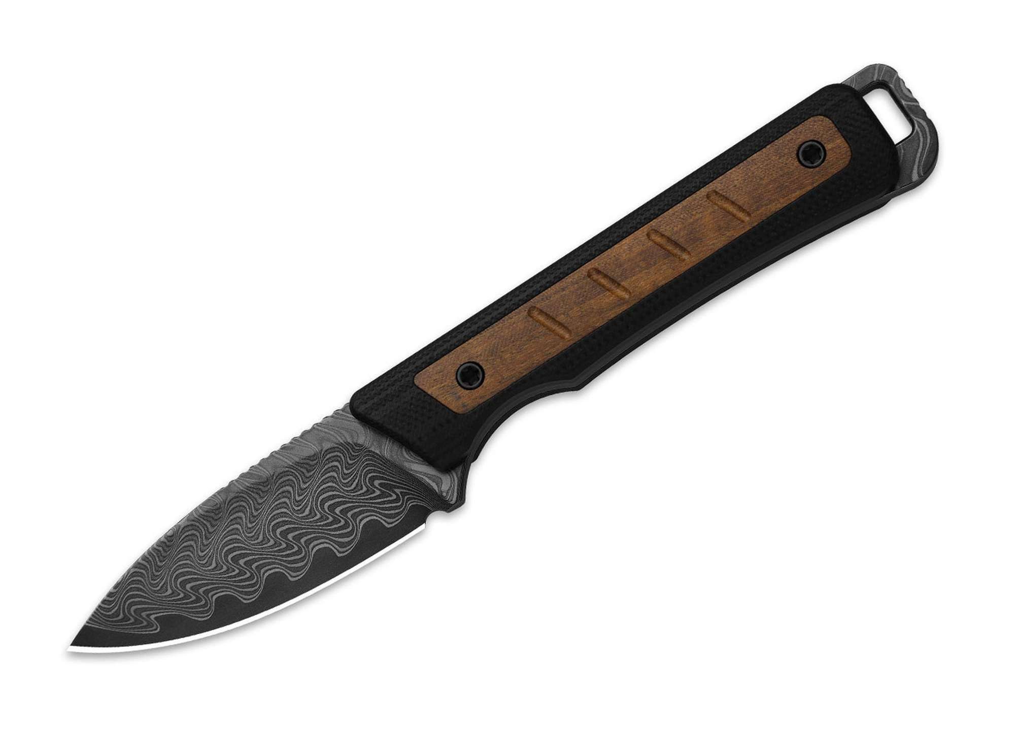 Kizer Taschenmesser Kizer Whiskey Jack Damascus Black G10 & Mkuruti