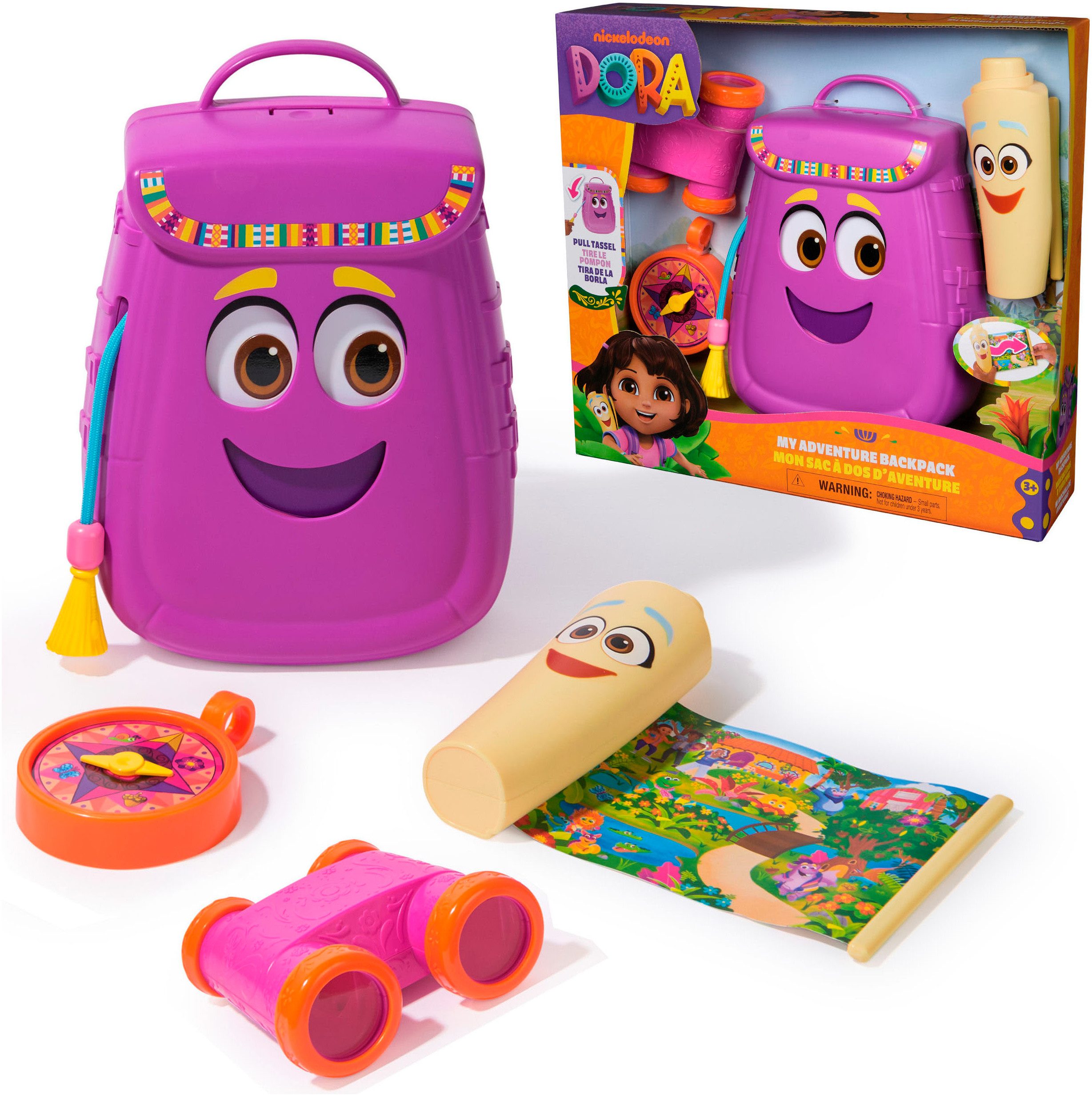 Spin Master Lernspielzeug Dora - Mein Abenteuer Rucksack (Set, 4-St) günstig online kaufen