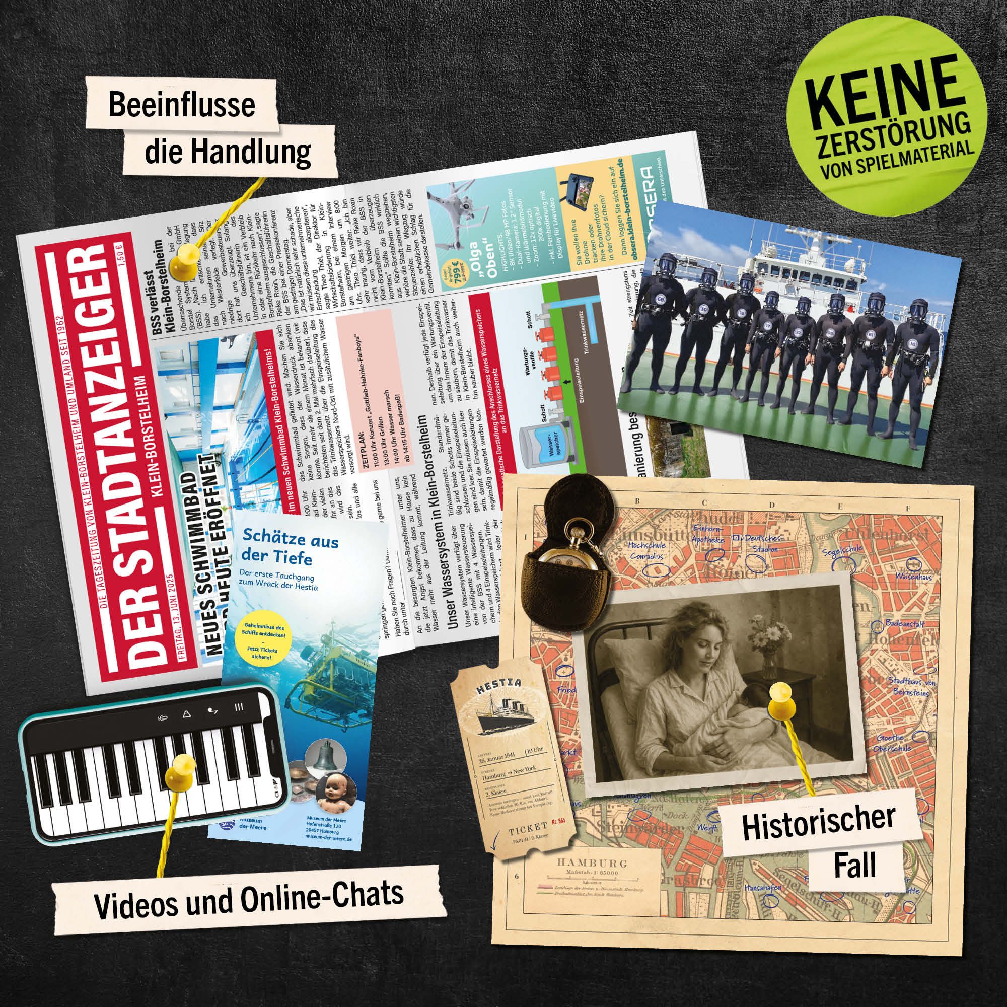 Hidden Games Tatort Spiel Schatten der Zeit