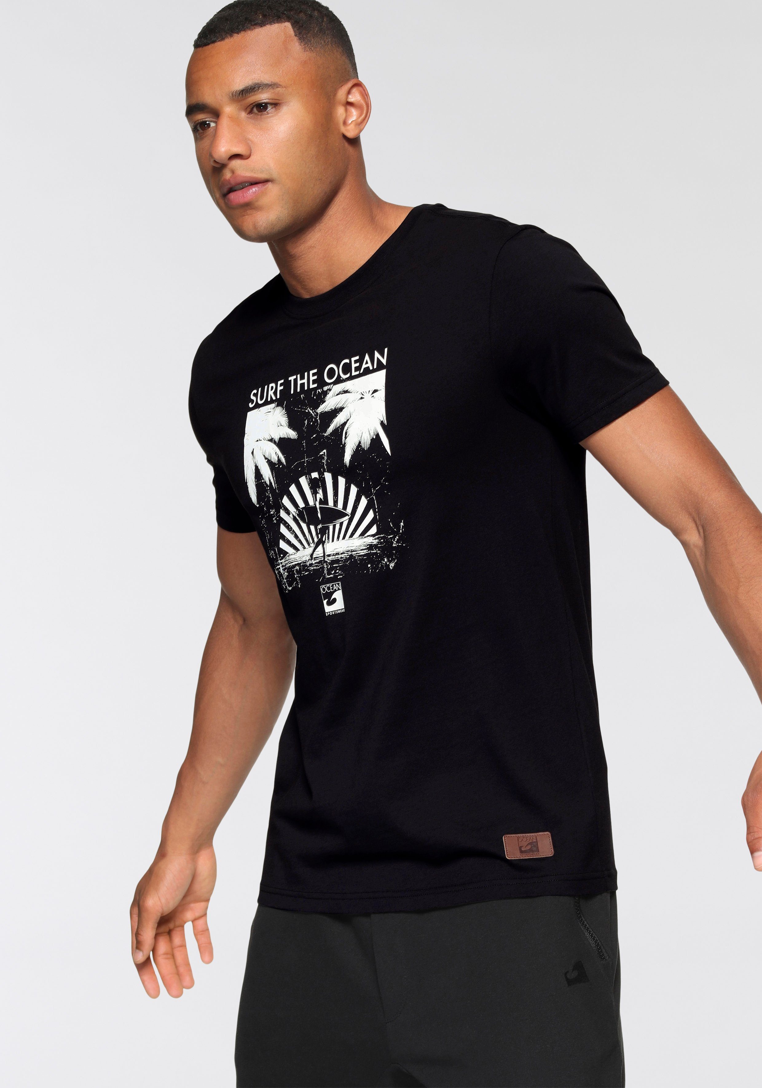 Ocean Sportswear T-Shirt kurzärmelig, schmal geschnitten, günstig online kaufen