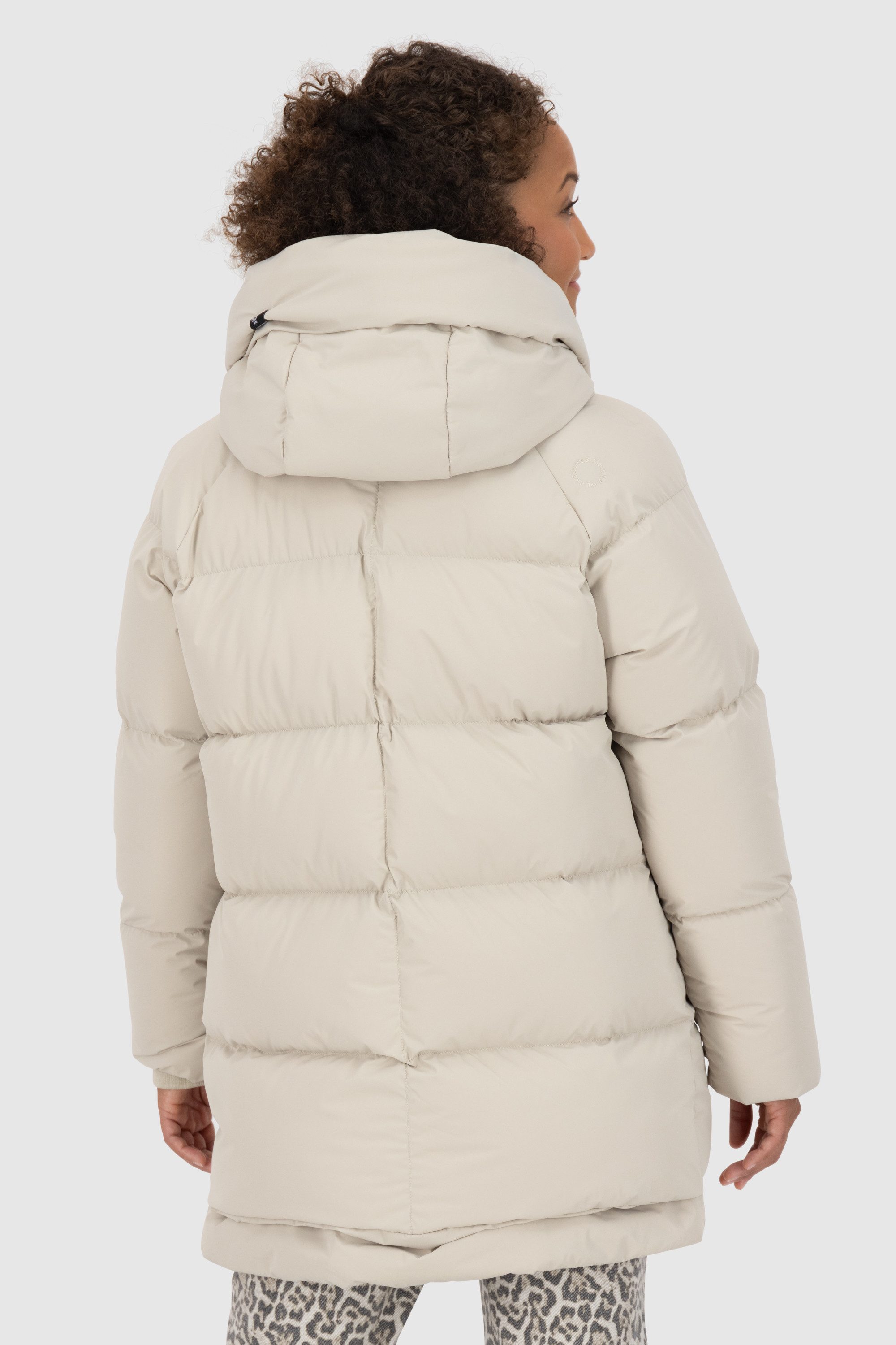 Alife & Kickin Winterjacke Damen LykkeAK A Steppjacke, Winterjacke, gefütterte Jacke Moderne gefütterte Jacke mit großer gefütterter Kapuze – Bild 4 von 5