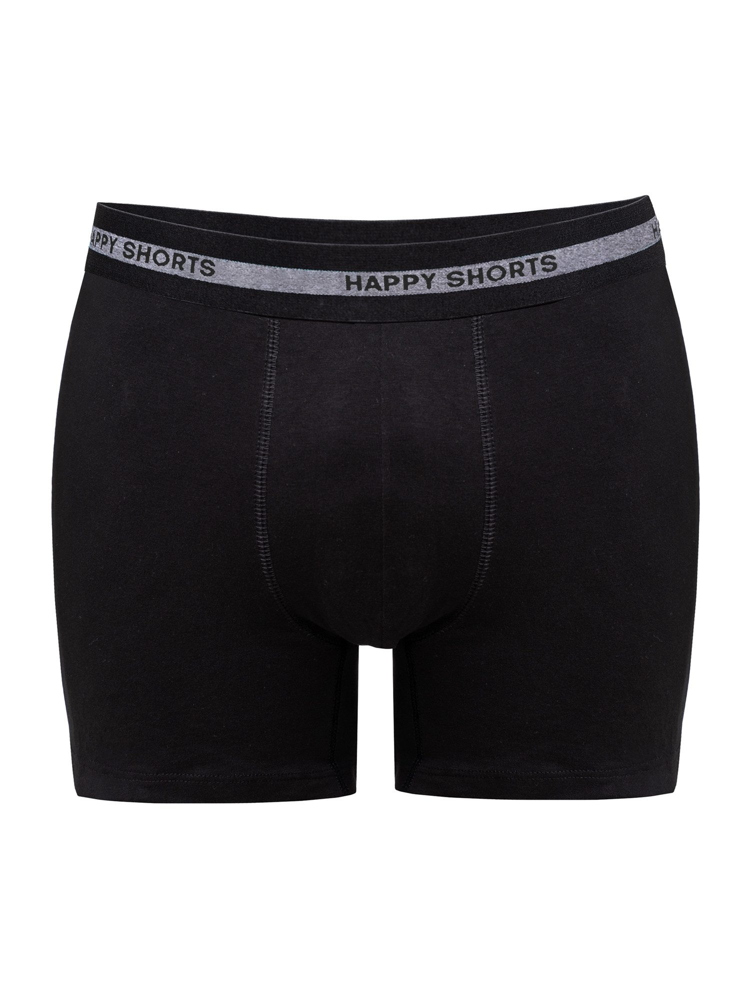 HAPPY SHORTS Trunk Jersey Uni (7-St) unterhose männer boxershort