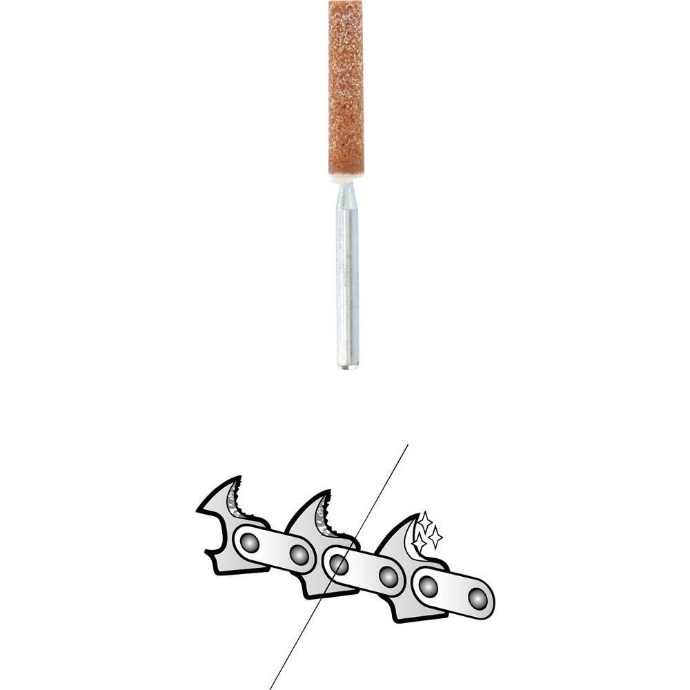 mm Schleifstift DREMEL 4.8 Kettensägen-Schärfschleifstein