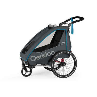 Qeridoo Fahrradkinderanhänger Qeridoo Fahrradanhänger Qupa 1 Modell 2023