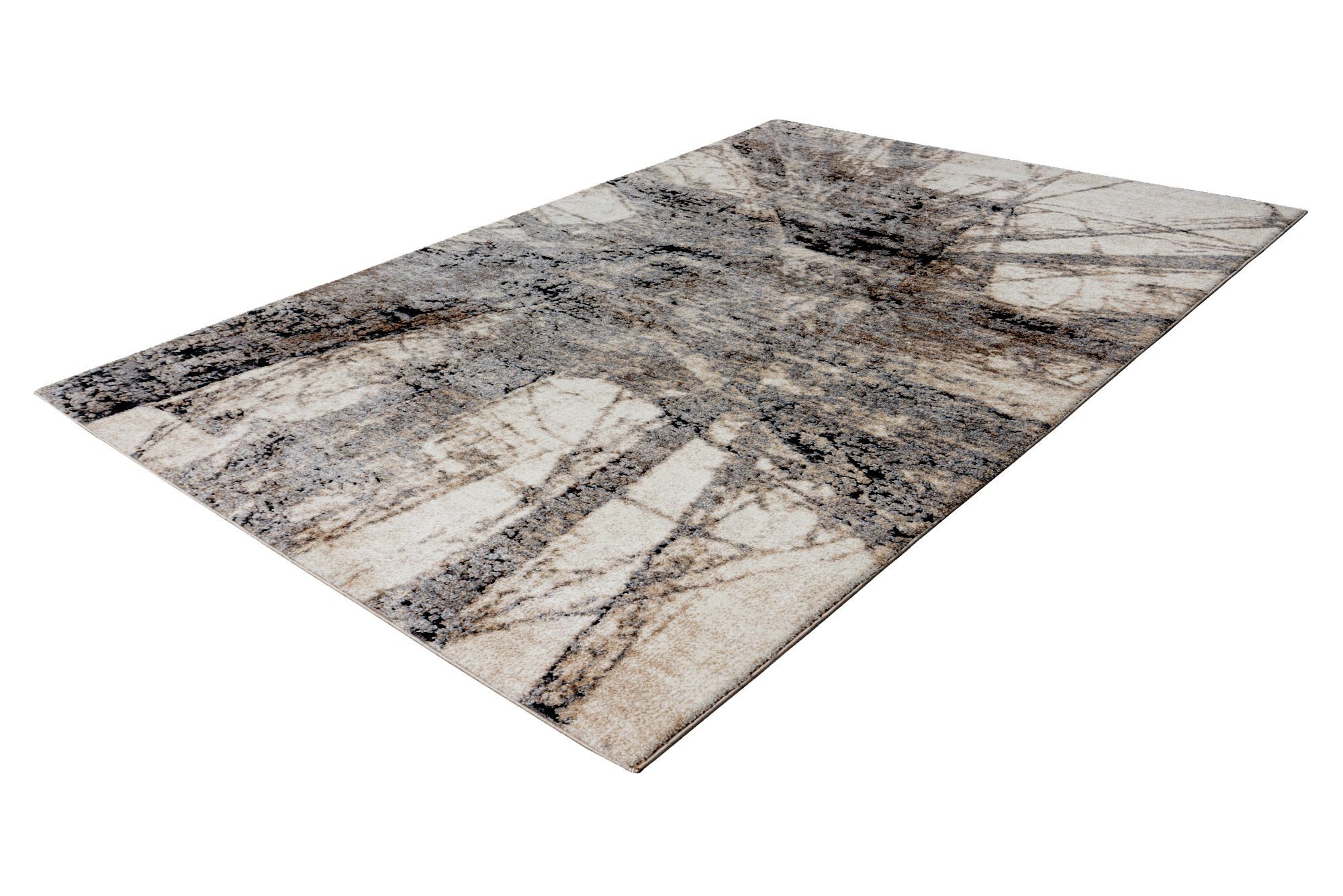 Kayoom Teppich Firenze 485, rechteckig, Höhe: 22 mm, Kurzflor, Modernes Muster, Fußbodenheizungsgeeignet, Wohnzimmer