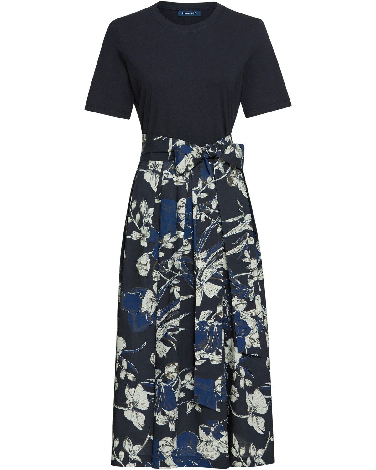 Highmoor Midikleid Kleid mit floralem Rock
