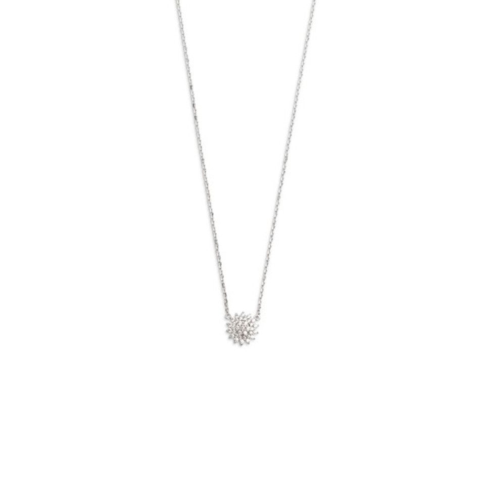 XENOX Kette mit Anhänger XENOX Kette Damen "Symbolic Power" silberfarben Zirkonia XS3569
