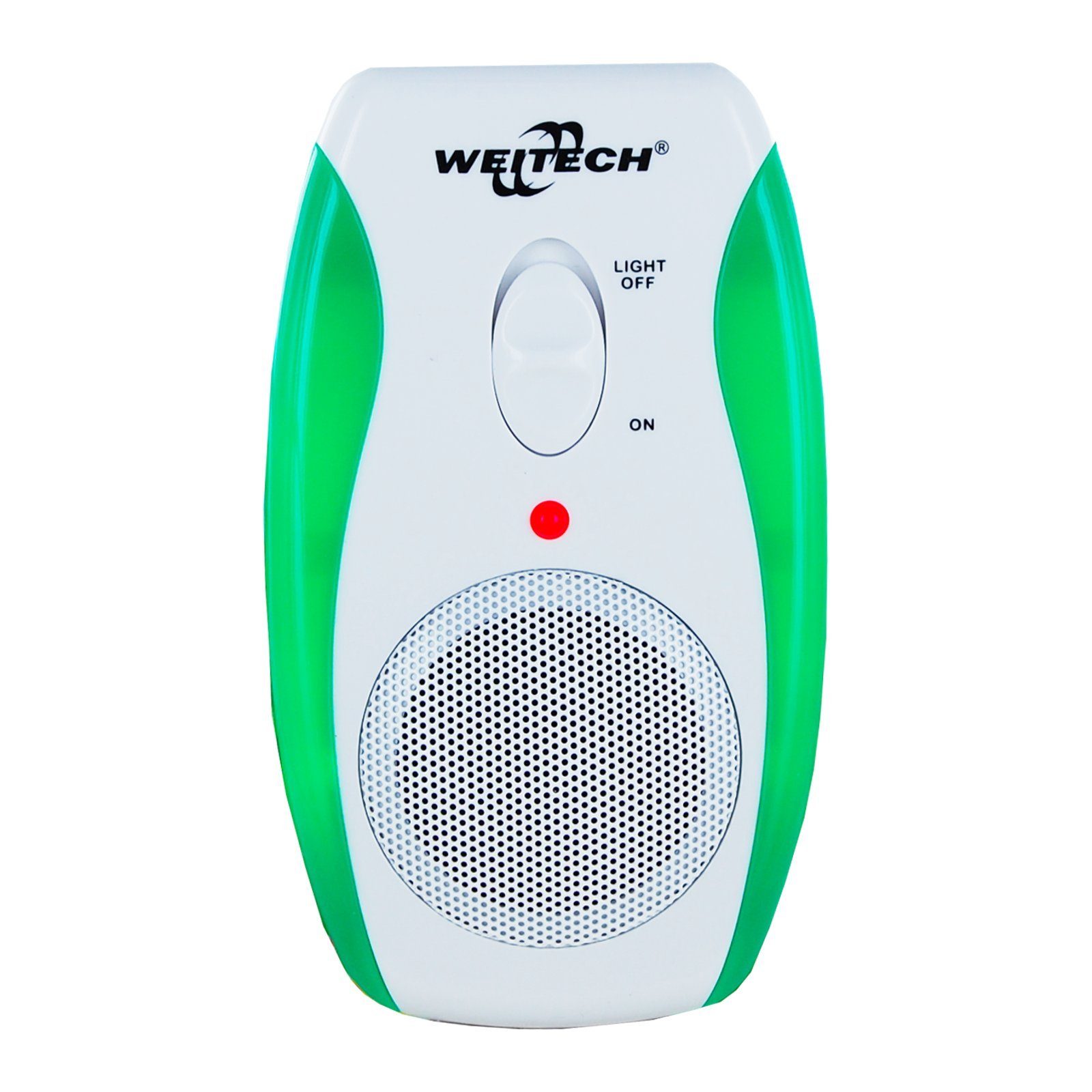 WEITECH Ultraschall-Tierabwehr Ultraschall Vertreiber mit Nachtlicht