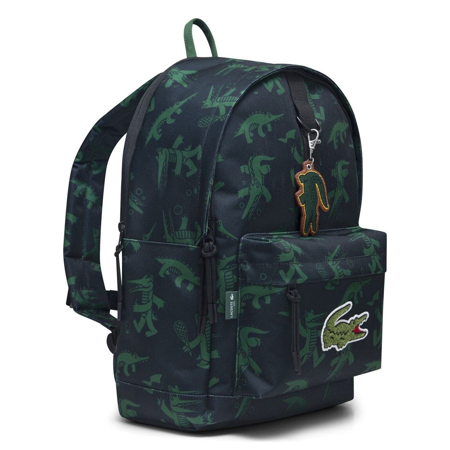 Lacoste Rucksack Lacoste Kids Rucksack mit Krokodil-Print & flauschigem Logo