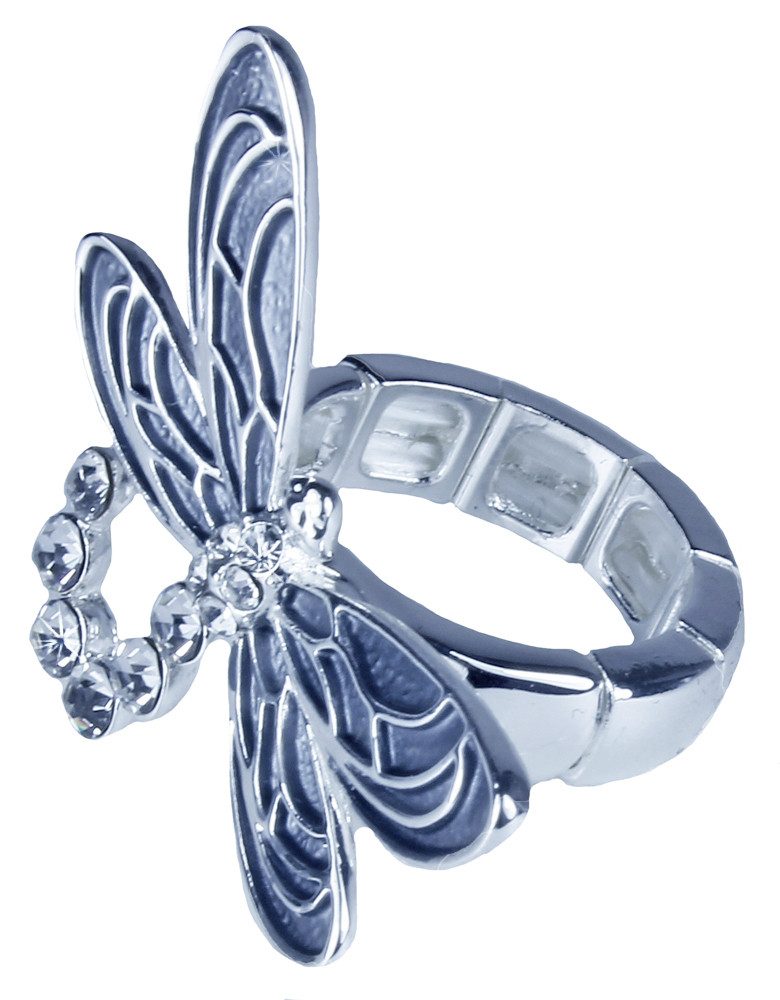 Trachtenland Fingerring Statementring in verschiedenen Varianten - Libelle
