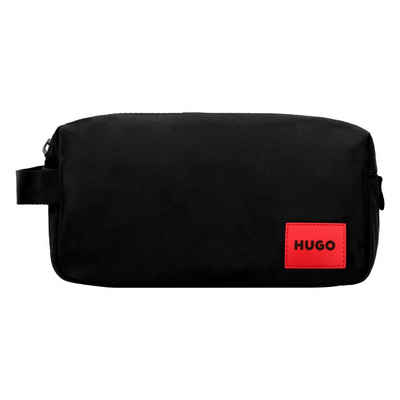 HUGO Kulturbeutel Ethon 2.0 Washbag, Logo-Patch auf der Front