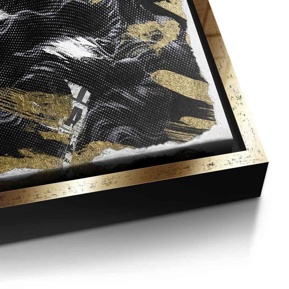 goldener Leinwandbild Rahmen DOTCOMCANVAS® | Gold